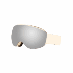 Skimaske #VIZZION Magnet M white-silver